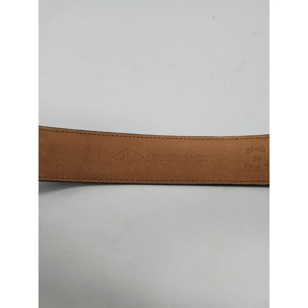 Judeth Jack Buck Suede Belt Size M